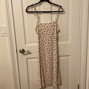 Floral midi dress
